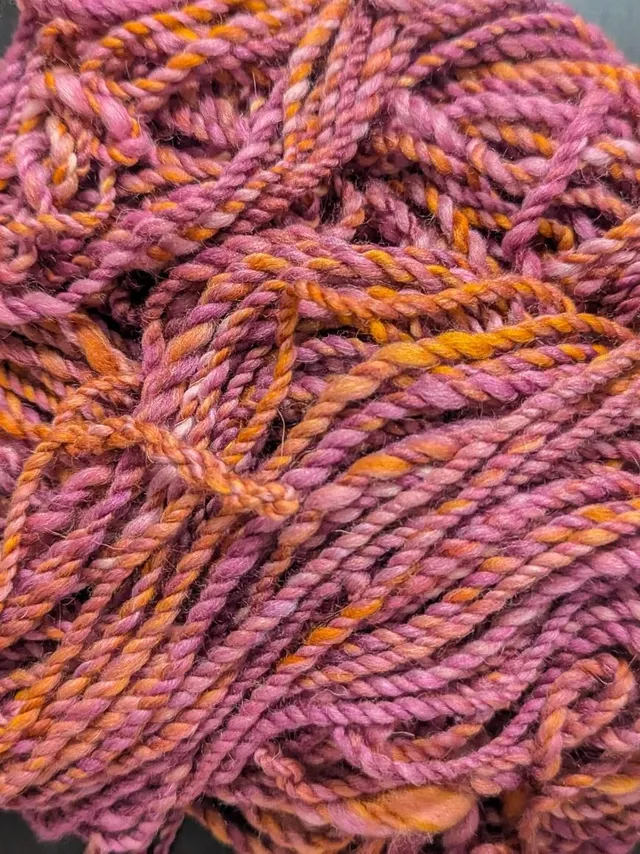 Mitaines peche melba - mérinos teint et filé main – Image 4
