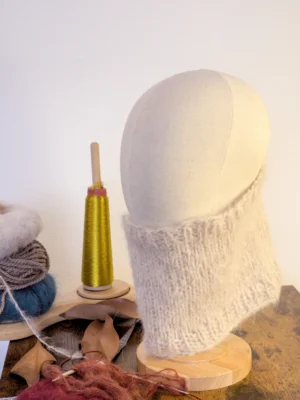 Plusieurs Couleurs - Snood alpaga, merinos et soie