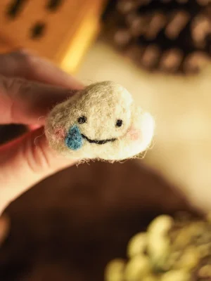 Broche Nuage pluie