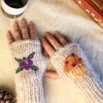Mitaines Tatouées - Muffin Myrtilles