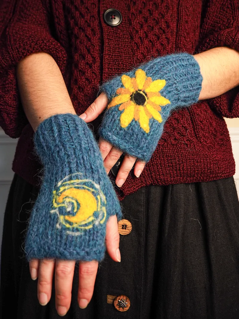Mitaines Tatouées - inspiration Van Gogh – Image 5