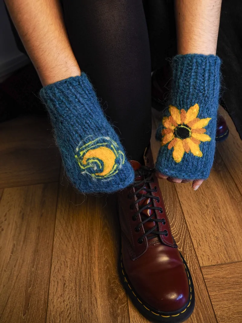 Mitaines Tatouées - inspiration Van Gogh – Image 4