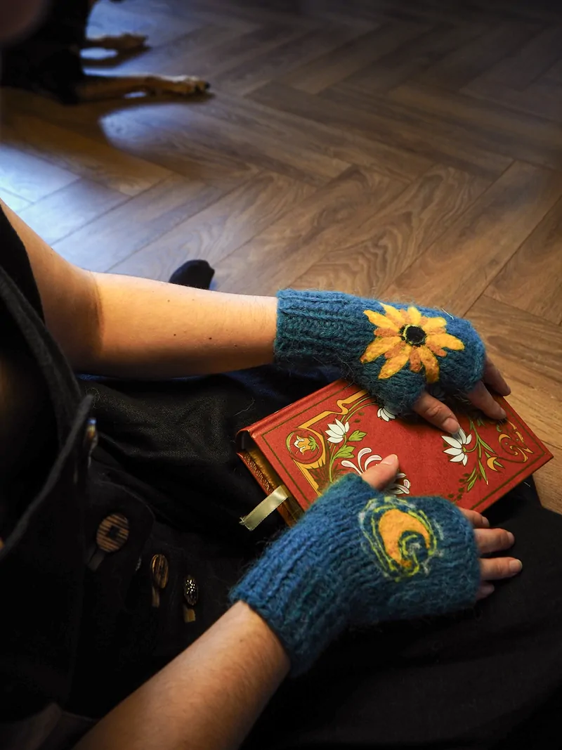 Mitaines Tatouées - inspiration Van Gogh – Image 3
